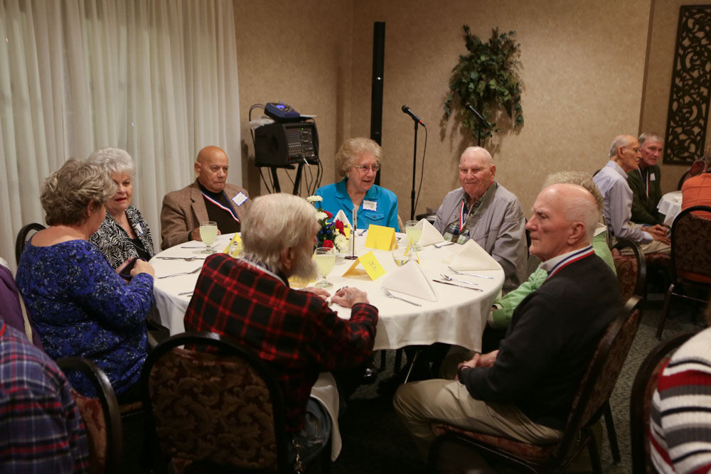 Annual Veterans Day dinner in the Geisen Reception Centre